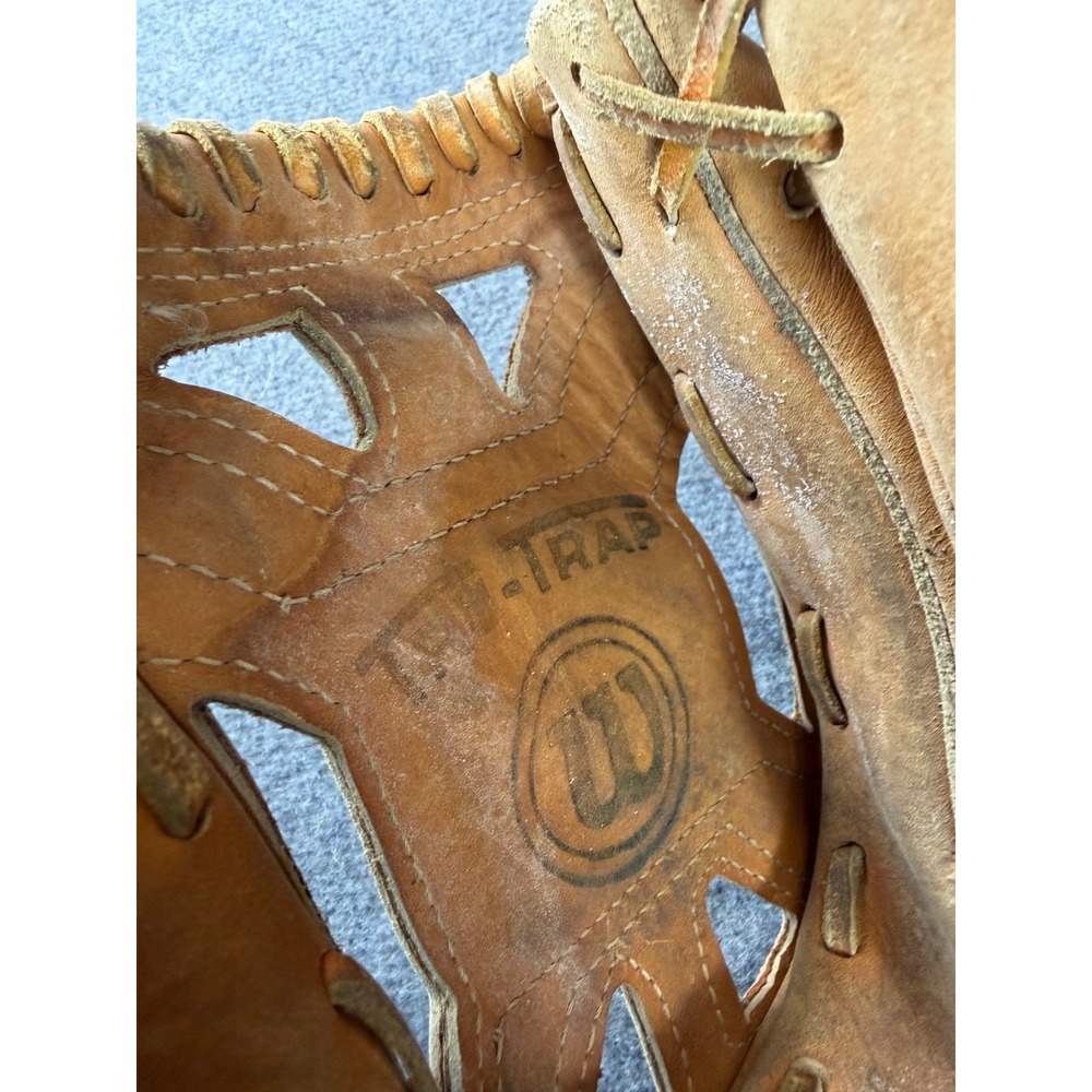 Wilson Baseball Glove Mens Tan‎ A249 Tommy John Endorsed Tri-Trap Vintage - Picture 6 of 10